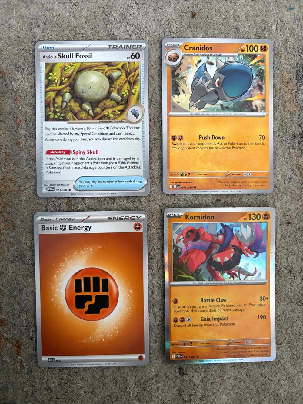 Pokemon Fighting Set